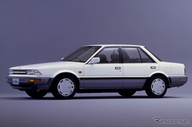 日産追浜工場:スタンザ(1986年)《写真提供 日産自動車》