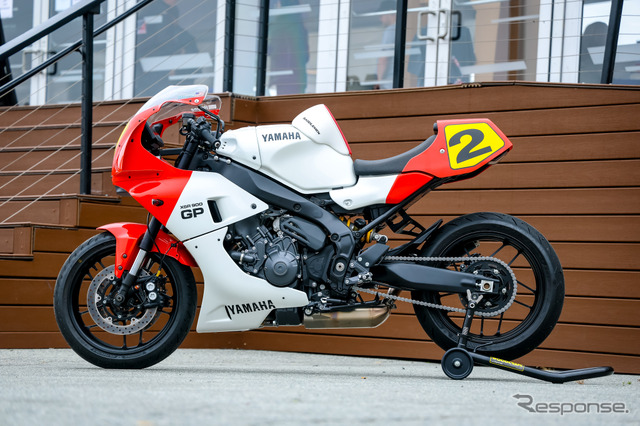 元世界王者ウェイン・レイニーに贈られた特別な『XSR900 GP』《photo by Yamaha motor》