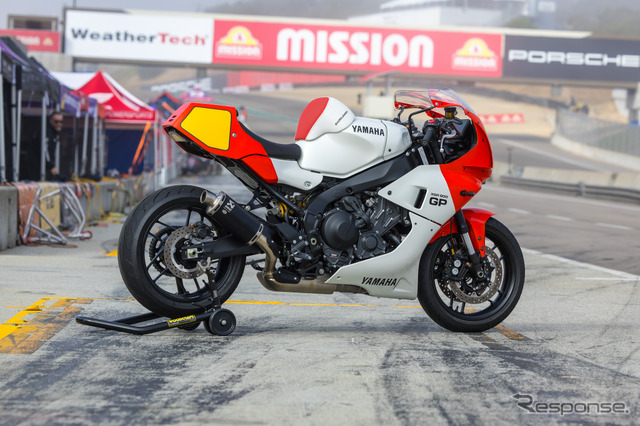 元世界王者ウェイン・レイニーに贈られた特別な『XSR900 GP』《photo by Yamaha motor》