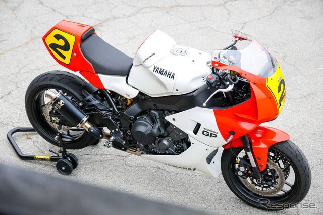元世界王者ウェイン・レイニーに贈られた特別な『XSR900 GP』《photo by Yamaha motor》
