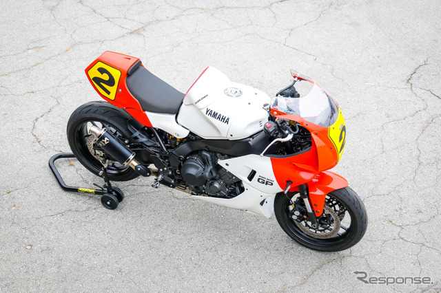 元世界王者ウェイン・レイニーに贈られた特別な『XSR900 GP』《photo by Yamaha motor》