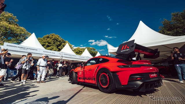 ポルシェの最新『911 GT3』シリーズ(グッドウッド2025)《photo by Porsche》