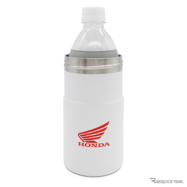 ペットボトルホルダー ホンダウイング(ホワイト)《写真提供 フェイス》