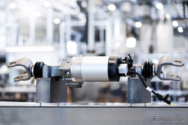 シェフラーの後輪操舵システム《photo by Schaeffler》
