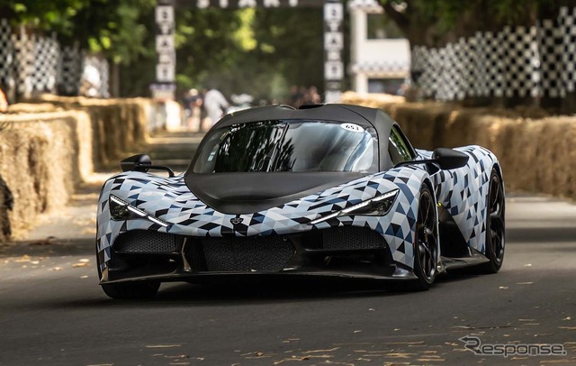 ゼンヴォ『オーロラ』の最初のプロトタイプ「VP0」《photo by Zenvo》