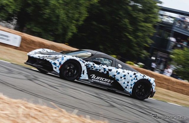 ゼンヴォ『オーロラ』の最初のプロトタイプ「VP0」《photo by Zenvo》