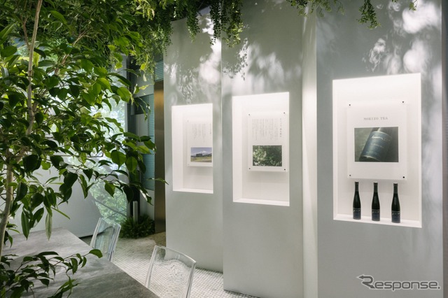 「MORIZO TEA（モリゾウティー）」を五感で体感できる特別展示《写真提供 トヨタ自動車》