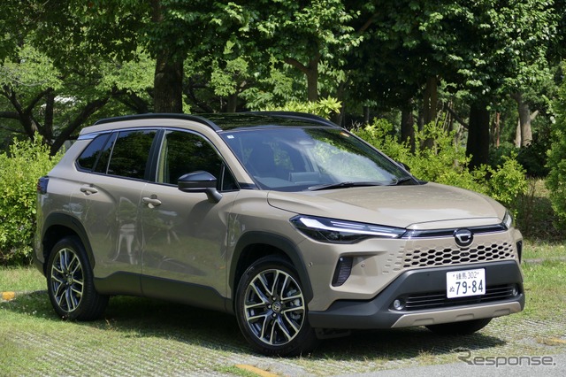 トヨタ カローラクロス Z・E-Four《写真撮影 島﨑七生人》