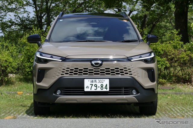 トヨタ カローラクロス Z・E-Four《写真撮影 島﨑七生人》