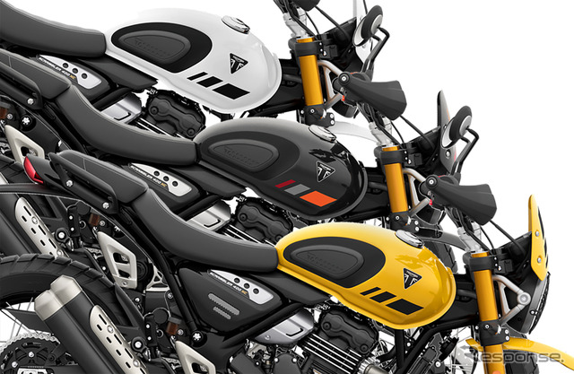 トライアンフ スクランブラー400XC 2026年モデル《写真提供 トライアンフモーターサイクルズジャパン》