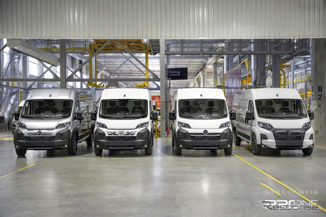年内発売を予定していたステランティスの燃料電池商用車《photo by Stellantis》