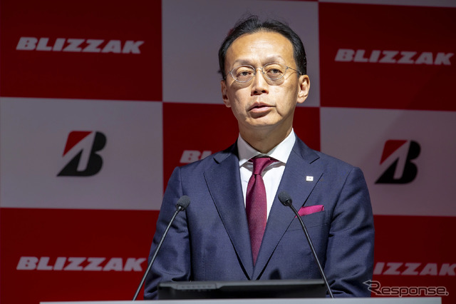 株式会社ブリヂストン 常務役員 製品・生産技術開発管掌 草野亜希夫氏《写真撮影 山内潤也》