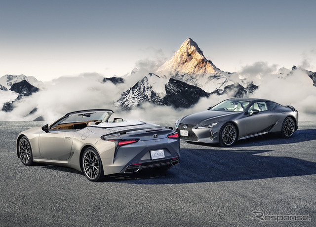 レクサス LC500とLC500コンバーチブルの特別仕様車「PINNACLE」《写真提供 レクサス》