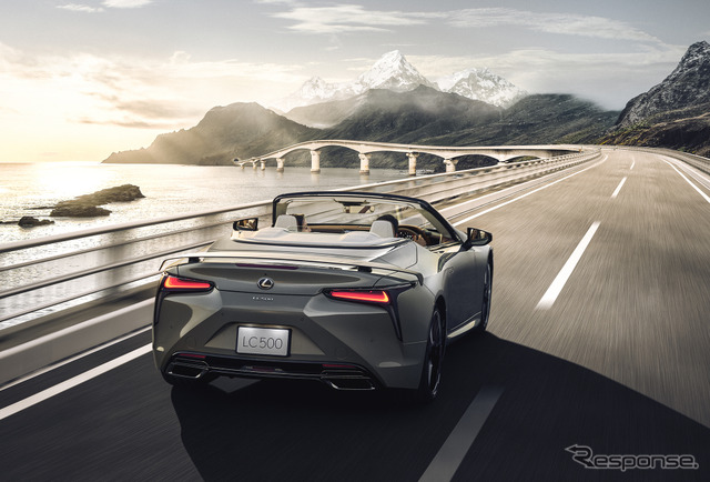 レクサス LC500コンバーチブルの特別仕様車「PINNACLE」《写真提供 レクサス》