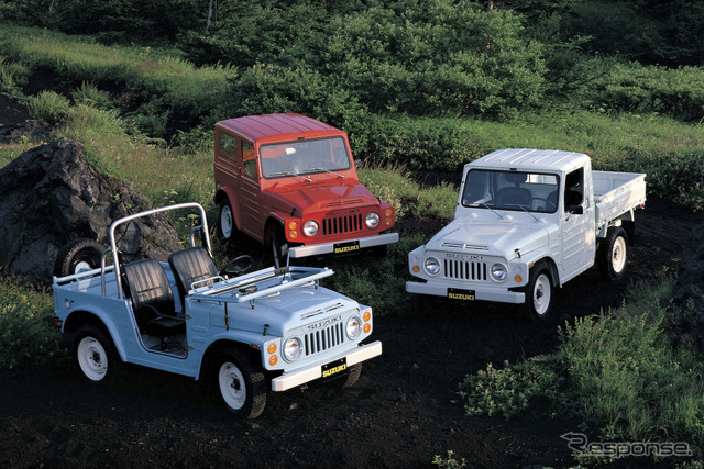 ジムニーに始まったスズキの4WD技術が誕生55周年を迎えた《photo by Suzuki》