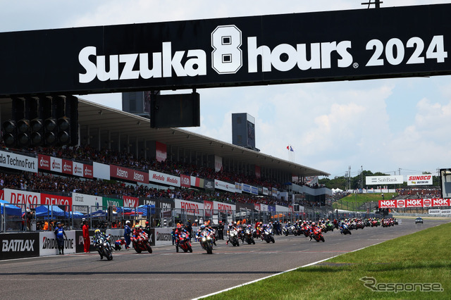 鈴鹿8耐 第45回大会（2024年）の様子《写真提供 ブリヂストン》