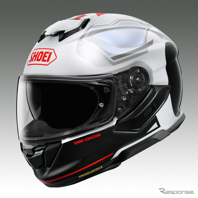 SHOEI GT-Air 3 MIKE ホワイト/ブラック［TC-6］《写真提供 SHOEI》