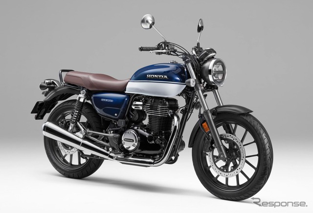 ホンダ GB350(パールホークスアイブルー)《写真提供 ホンダ》