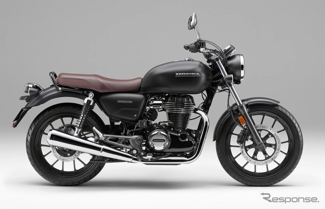 ホンダ GB350(マットバリスティックブラックメタリック)《写真提供 ホンダ》