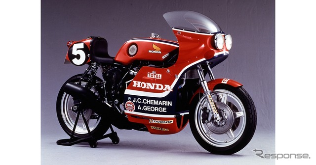 1976年ヨーロッパ耐久選手権で優勝した「RCB1000」《写真提供 ホンダ》