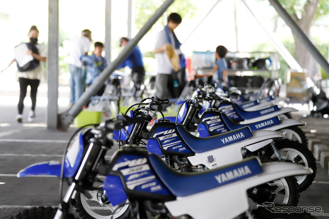 ヤマハ発動機の親子バイク教室《写真撮影 小林岳夫》