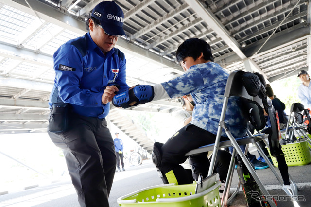 ヤマハ発動機の親子バイク教室《写真撮影 小林岳夫》