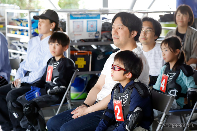 ヤマハ発動機の親子バイク教室《写真撮影 小林岳夫》