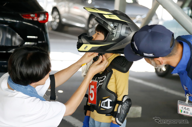 ヤマハ発動機の親子バイク教室《写真撮影 小林岳夫》