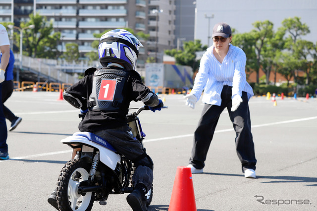 ヤマハ発動機の親子バイク教室《写真撮影 小林岳夫》