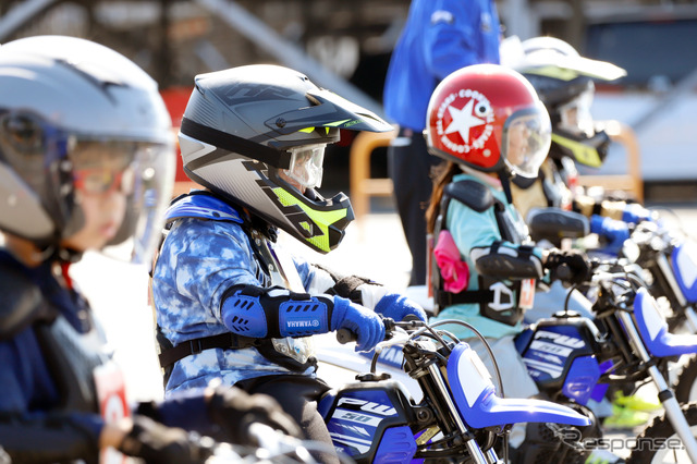 ヤマハ発動機の親子バイク教室《写真撮影 小林岳夫》