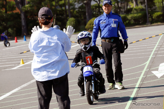 ヤマハ発動機の親子バイク教室《写真撮影 小林岳夫》