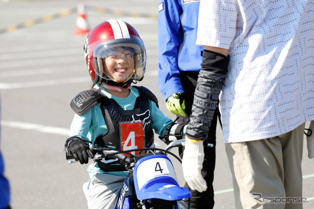 ヤマハ発動機の親子バイク教室《写真撮影 小林岳夫》