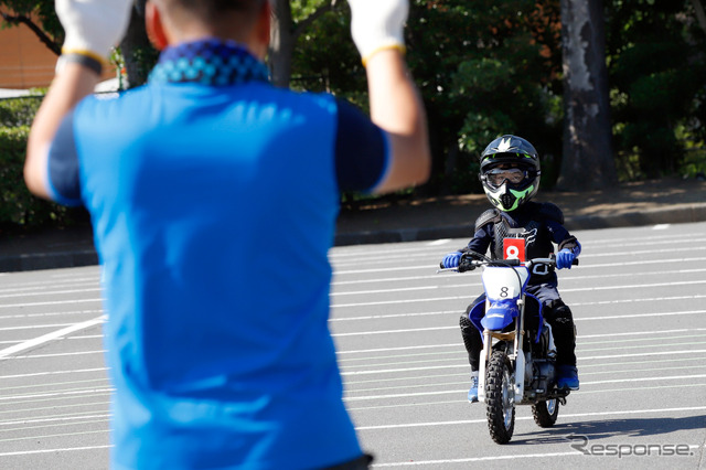 ヤマハ発動機の親子バイク教室《写真撮影 小林岳夫》