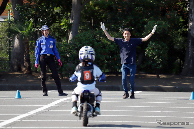 ヤマハ発動機の親子バイク教室《写真撮影 小林岳夫》
