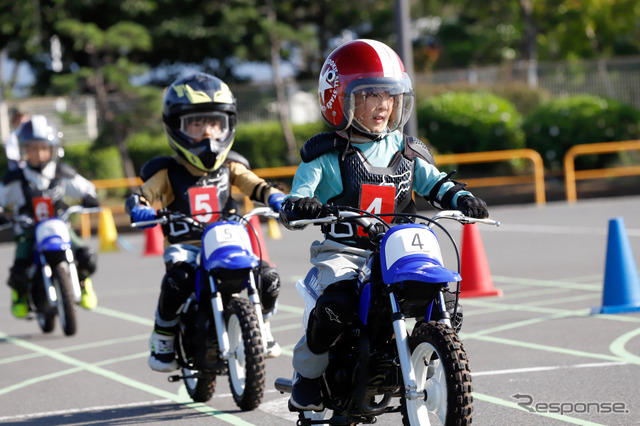 ヤマハ発動機の親子バイク教室《写真撮影 小林岳夫》