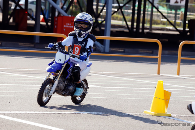 ヤマハ発動機の親子バイク教室《写真撮影 小林岳夫》