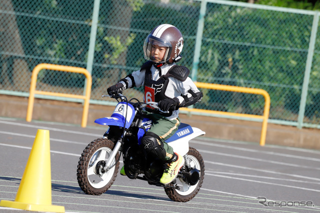 ヤマハ発動機の親子バイク教室《写真撮影 小林岳夫》