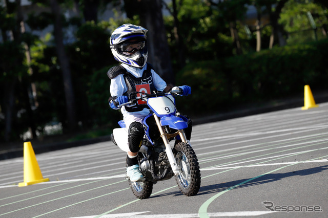 ヤマハ発動機の親子バイク教室《写真撮影 小林岳夫》