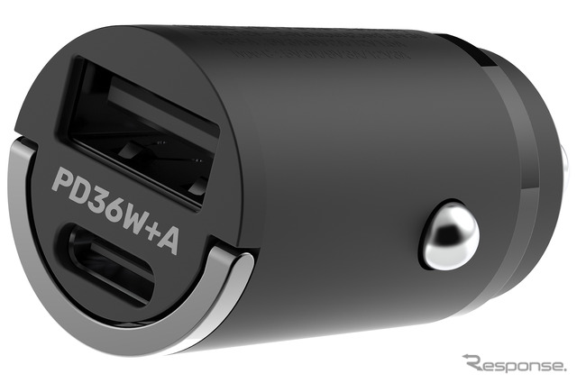Kashimura・DC-PD36W USB 2ポート 自動判定 コンパクト(DC-071)Photo by カシムラ