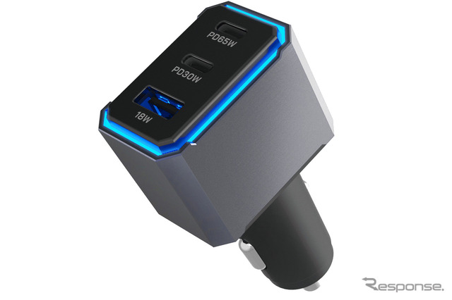 Kashimura・DC-113W USB 3ポート PD(65+30)W+18W(DC-063)Photo by カシムラ