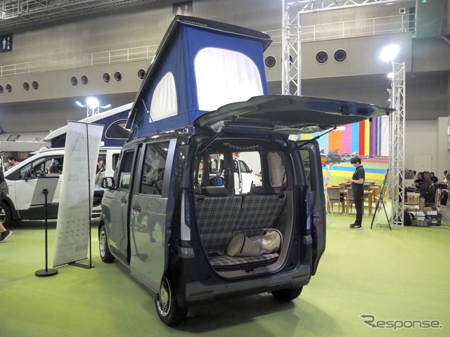 ホワイトハウス：N-BOXキャンパーNEO（東京キャンピングカーショー2025）《写真撮影 高木啓》