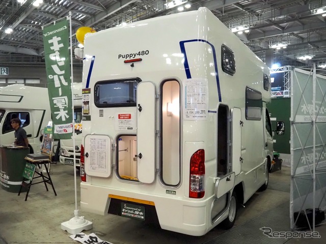 キャンパー厚木：Puppy480（東京キャンピングカーショー2025）《写真撮影 高木啓》