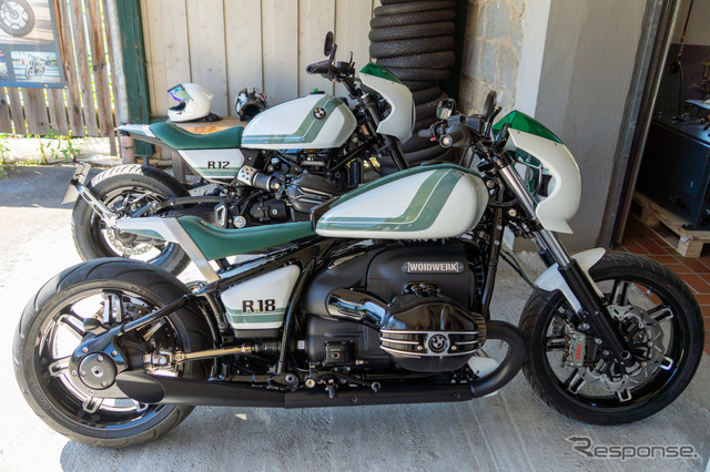 BMW『R12』と『R18』のカスタムバイク「スピード・シスターズ」《photo by BMW》