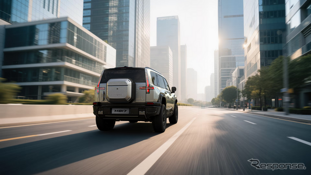 東風猛士の新型オフロード電動SUV『M817』《photo by DMC》