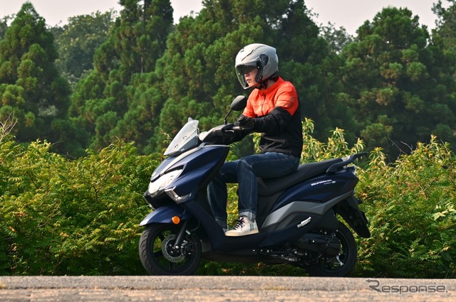 スズキ『バーグマンストリート125EX』《写真撮影 伊丹孝裕》