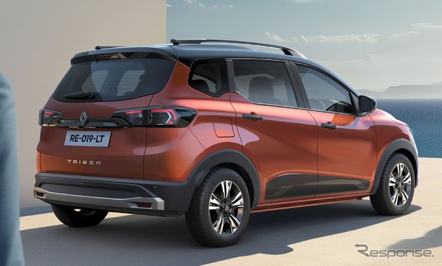 ルノー『トライバー』改良新型《photo by Renault》
