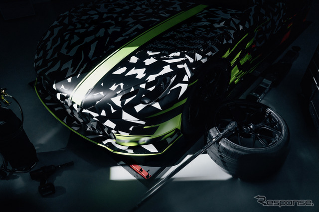 メルセデスAMG『CONCEPT AMG GT TRACK SPORT』のティザー《photo by Mercedes-Benz》