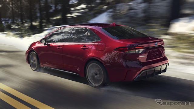 トヨタ『カローラハイブリッド』の2026年モデル（米国仕様）《photo by Toyota》