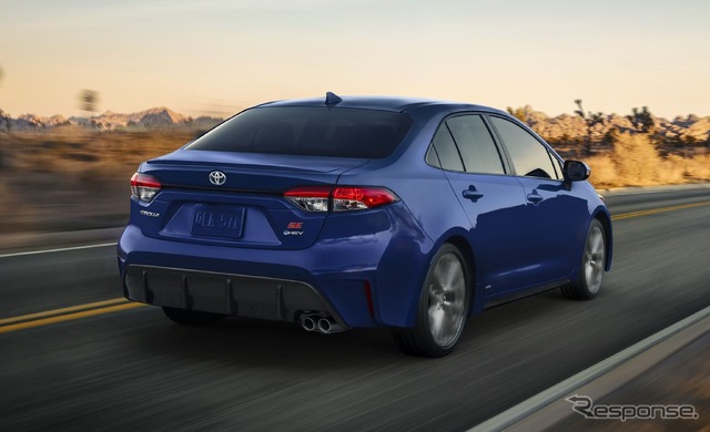 トヨタ『カローラハイブリッド』の2026年モデル（米国仕様）《photo by Toyota》