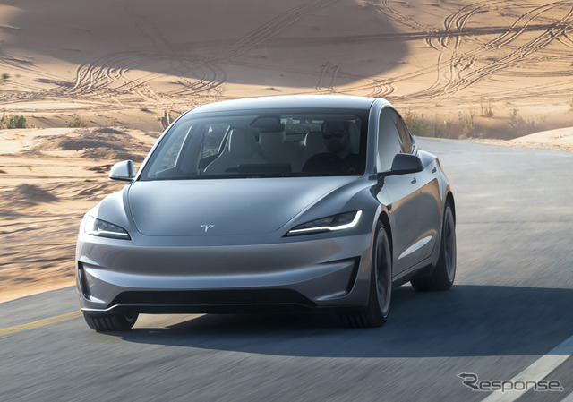 テスラ モデル3《写真提供 Tesla Japan》